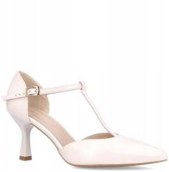 Kotyl Pántos magassarkú cipő Kotyl 3793 Gyöngyház Rózsaszín 36 (KOTYL 3793)