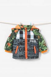 Desigual Mintás Kapucnis Kabát (3M) (17WYEW04_4085)