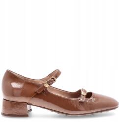 Hispanitas Lakkozott pántos cipő Hispanitas HI254207 Barna 41 (HISPANITAS HI254207 AVELLANA)