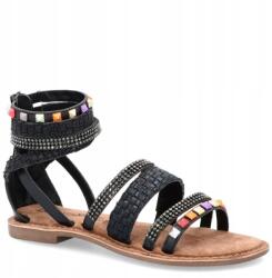 Lazamani Gladiátor női szandál Lazamani LA75406 Fekete 40 (LAZAMANI LA75406 BLACK)