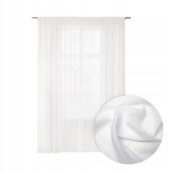 Tekstylier Függöny kész Fátyol fehér 300x250 Szalagos béka alagút függöny a nappaliba (Firana gotowa 300x250 na taśmie woal)