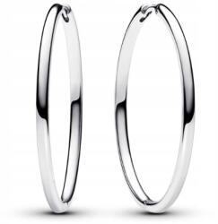 Simply Me Fülbevaló karika 40 mm kerek 40mm 4cm ezüst 925 s925