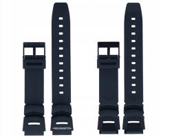 Casio Eredeti Casio szíj WS-300 WS-300-1B WS-300-7B fekete gumi teleszkópok (10018051)