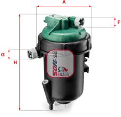 SOFIMA filtru combustibil SOFIMA S 5145 GC (S 5145 GC) - automobilus