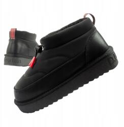  D. Franklin Női téli hótaposó csizma, Size 37, bélelt, fekete (DFSH370016-BLAC)