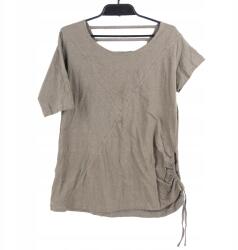  Lofbaz Szürke Női Póló Oldalsó Húzózsinór L-es méret