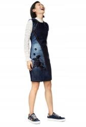 Desigual Tweedow Farmer Ruha, Size 36, sötétkék (17WWVD05_5008)