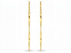 Lovrin Arany női fülbevaló 585 hosszú 1, 38g magas 65.8 mm stílusos mutatós 14k (64258850)