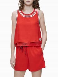 Calvin Klein Piros Dupla Logó Felső (s) (354843)