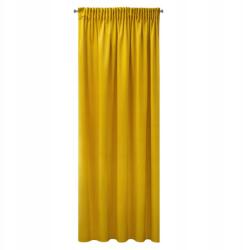 Eurofirany Függöny 140x270 mustárszínű Pierre Cardin szalaggal (Zasłona do salonu 378082)