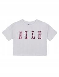  Elle Fehér Rövid Póló Felirattal (14-15L) (555755)