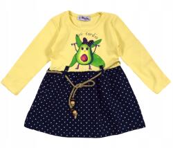Atabay Pamut Ruha Kislány Ruha Avokádó, Size 80/86, 44cm hosszú