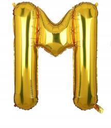 Amazon Nagy Fólia Lufi Évfordulóra Születésnapra Party M Betű Arany 40CM
