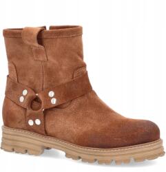 TYMOTEO Lapos velúr bakancs Tymoteo L1058 Barna 37 (TYMOTEO L1-058 TABACO WELUR)