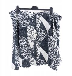  Női Szoknya Goerge Fehér-sötétkék Mintás 50-ES