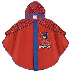  Пончо за дъжд Perletti Kids Miraculous Ladybug 99706, Червен