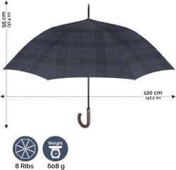  Мъжки автоматичен голф чадър Perletti Technology 21672