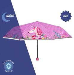  Детски сгъваем чадър Perletti CoolKids Unicorn 15624, Лилав