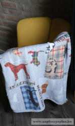 Ultrasoft kutyás pléd (90x135) (667_01)