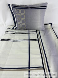 Szürke mintás ágyneműhuzat garnitúra (3 részes, 200-as, ) (492_004)