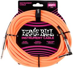 Ernie Ball - Vasalózsinór kábel 7.65m Narancssárga - hangszerdepo