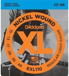 D'ADDARIO - EXL110 Nickel Wound Regular Light 10-46 elektromos gitárhúr
