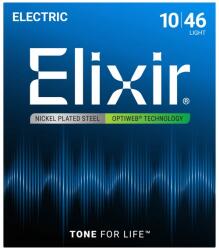 ELIXIR - OPTIWEB Coating Light 10-46 elektromos gitárhúr