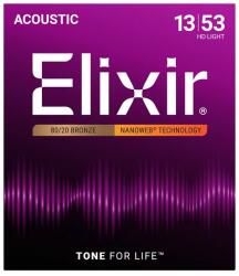 ELIXIR - 13-53 HD Light Akusztikus gitárhúr - hangszerdepo