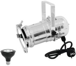 EUROLITE Set PAR-30 Spot sil+ PAR-30 230V COB 12W E-27 LED 1800-3000K dim2warm - hangszerdepo