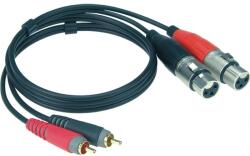 KLOTZ - XLR-RCA dupla kábel 6 m - hangszerdepo - 12 900 Ft