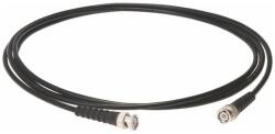 KLOTZ - WordClock kábel, 1 m Telegartner aranyozott BNC - BNC csatlakozók + RG59B/U fekete, koaxiális kábel - hangszerdepo