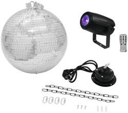 EUROLITE - Mirror Ball 30cm with motor + LED PST-5 QCL Spot bk
