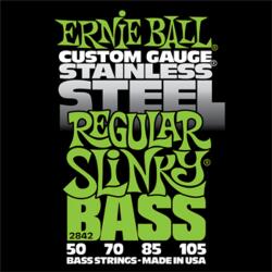 ERNIE BALL - Stainless Steel Regular Slinky Bass 50-105 Basszusgitárhúr készlet - hangszerdepo