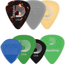 D'ADDARIO - Planet Waves 1XVP4-5 Variety Picks Medium 7 Pack gitár pengető - hangszerdepo