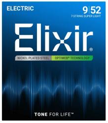ELIXIR - OPTIWEB Coating Super Light 9-52 7-húros elektromos gitárhúr - hangszerdepo