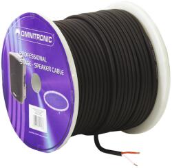 Omnitronic - Speaker cable 2x1.5 100m bk durable - hangszerdepo
