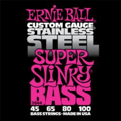 ERNIE BALL - Stainless Steel Super Slinky Bass 45-100 Basszusgitárhúr készlet - hangszerdepo
