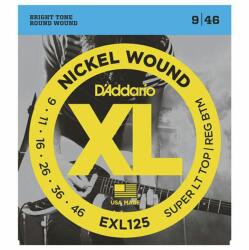D'ADDARIO - EXL125 Nickel Wound, 009-046 Elektromos Gitárhúr - hangszerdepo