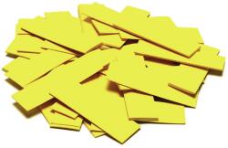 The Confetti Maker Slowfall Confetti rectangular 55x18mm, yellow, 1kg