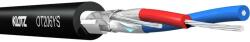 KLOTZ - OT206YS. 100 OmniTRANS AES/EBU (DMX) 2x0, 22 mm színpadi mobil kábel, PVC, fekete, 100 méter - hangszerdepo