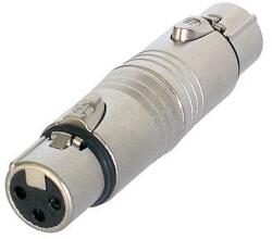 Neutrik - NA3FF átalakító 3 pólusú XLR aljzat-3 pólusú XLR aljzat - hangszerdepo