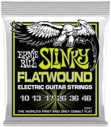 ERNIE BALL - Flatwound 10-46 Elektromos gitárhúr készlet - hangszerdepo