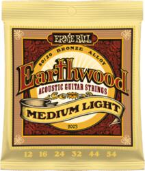 ERNIE BALL - Earthwood Bronze Medium Light 12-54 Akusztikus Gitárhúr készlet
