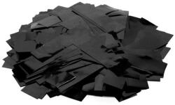 The Confetti Maker Metallic Confetti rectangular 55x18mm, black, 1kg