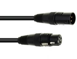 EUROLITE - DMX cable XLR 3pin 10m bk - hangszerdepo