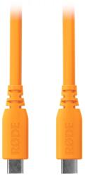 RØDE - SuperSpeed USB-C - USB-C összekötő kábel, 2m, narancssárga - hangszerdepo
