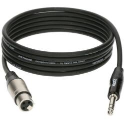 KLOTZ - Greyhound XLR3F-JACK3 kábel 1, 5m bk - hangszerdepo