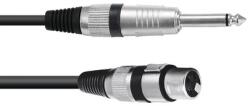 Omnitronic - Adapterkábel XLR(F)/Jack mono 2m bk - hangszerdepo