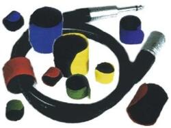 Elimex - EX-KK20180OR tépőzáras kábelkötegelő 20x180 mm, narancs színű véggel - hangszerdepo