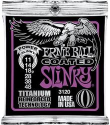 ERNIE BALL - Coated Titanium RPS Power Slinky 11-48 Elektromos Gitárhúr készlet - hangszerdepo